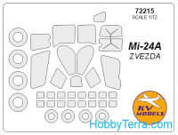 Mask 1/72 for Mil Mi-24A