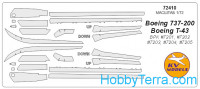 Mask 1/72 for B 737-200