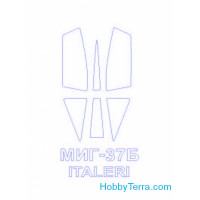 Mask 1/72 for MiG-37B and wheels masks, for Italeri kit