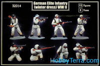 Mars Figures  32014 German Elite Infantry (winter dress) WWII