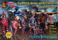 Swedish Army with culverin, Thirty Years War