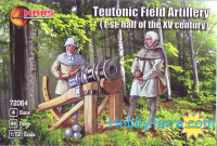 Teutonic field artillery (1-st half of the XV century)