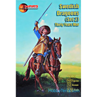 Swedish dragoons, set 2, Thirty Years War