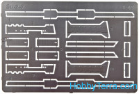 Photo-etched set 1/48 Su-2 wing bands