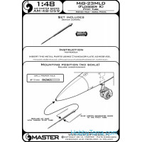 Master  48-059 MiG-23 MLD (Flogger K) - Pitot Tube