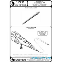 Master  72-082 Dassault Mirage IV - Refueling Probe Boom