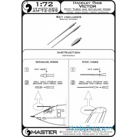 Master  72-099 Handley Page Victor - Pitot Tubes and Refueling Probe Boom