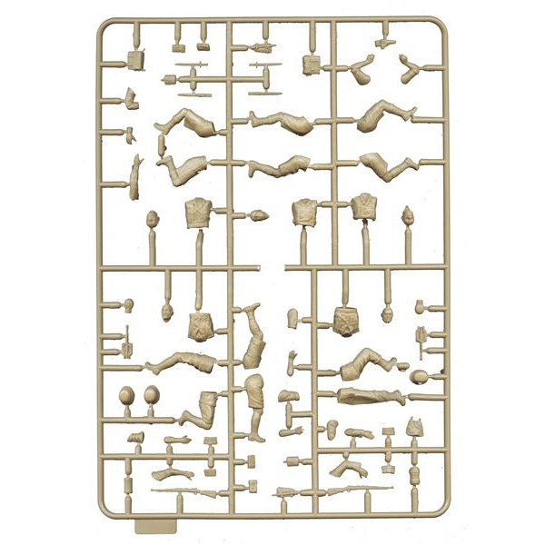 Maquette Master Box 3577 - Artilleurs Américains 1/35 - 6 Figurines à Monter Et Peindre