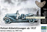 Polizei-Kubelsitzwagen ab 1937. German military car