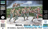 U.S. soldiers, Operation Overlord period, 1944