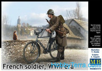 French soldier, WWII era