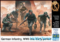 German infantry, WWII era, early period