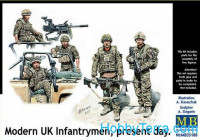 Modern UK infantrymen, present day