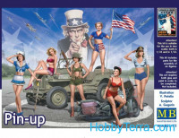 Pin-up. WWII U.S. Girls