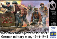 German military men, 1944-1945. The machine gun is There!