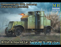 Austin Mk.III British armored car, 1914-1918