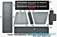 Meng  PS003 German Navy Battleship "Bismarck"