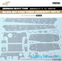 Decal for German heavy tank Sd.Kfz.182 King Tiger