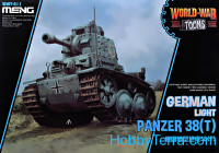 German light tank Panzer 38 (t) (World War Toons series)