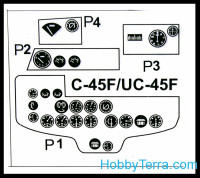 Metallic Details  PE4820 Detailing set 1/48 C-45. Big edition, for ICM kit