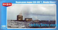 U.S. nuclear-powered submarine SSN-686 