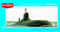 Soviet Typhoon-class ('Akula' project 941) balistic missile submarine