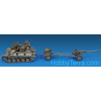 Miniart  35039 German artillery tractor T-70(r) with 7,62cm FK 288(r)