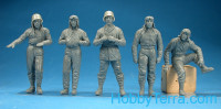 Miniart  35070 U.S. tank crew. NW Europe