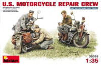 U.S. Motorcycle repair crew