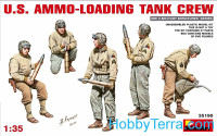 U.S. Ammo-loading tank crew