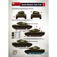 Miniart  35193 T-44 Soviet medium tank