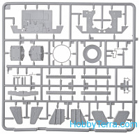 Miniart  35205 T-34 Engine V-2-34 and transmission set