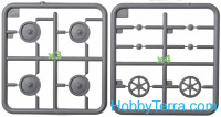 Miniart  35232 T-60 late series, screened (Gorky Automobile Plant). Interior kit