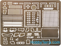 Miniart  35232 T-60 late series, screened (Gorky Automobile Plant). Interior kit