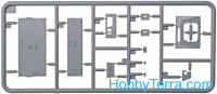 Miniart  35232 T-60 late series, screened (Gorky Automobile Plant). Interior kit