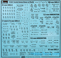 Miniart  35261 Soviet Ammo Boxes w/Shells