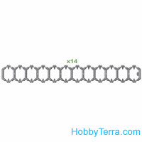 Miniart  35322 Workable track links set for tank Т41