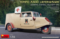 Tempo A400 Lieferwagen German 3-Wheel Delivery Van