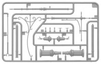Miniart  35523 Tram supports & street lamp