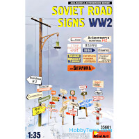 WWII Soviet road signs
