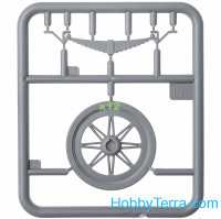 Miniart  35607 Set of railway wheels