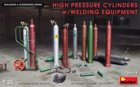 High Pressure Cylinders w/Welding Equipment