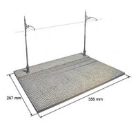 Miniart  36040 Street section w/Tram Line