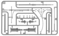 Miniart  36040 Street section w/Tram Line