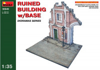 Ruined building with base