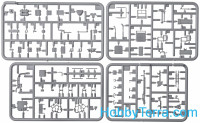 Miniart  37004 T-54-2 Soviet medium tank, interior kit, model 1949