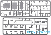 Miniart  37009 Tank T-54A, Interior kit