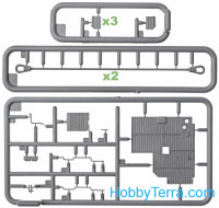 Miniart  37009 Tank T-54A, Interior kit