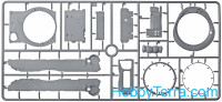 Miniart  37018 T-55 tank, model 1963. Interior kit