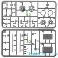 Miniart  37021 Tiran 4 Sh, early type. Interior kit